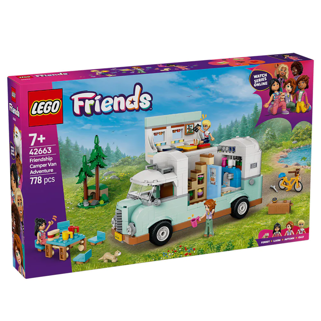 LEGO® Friends Приключение с кемпер на приятелството 42663