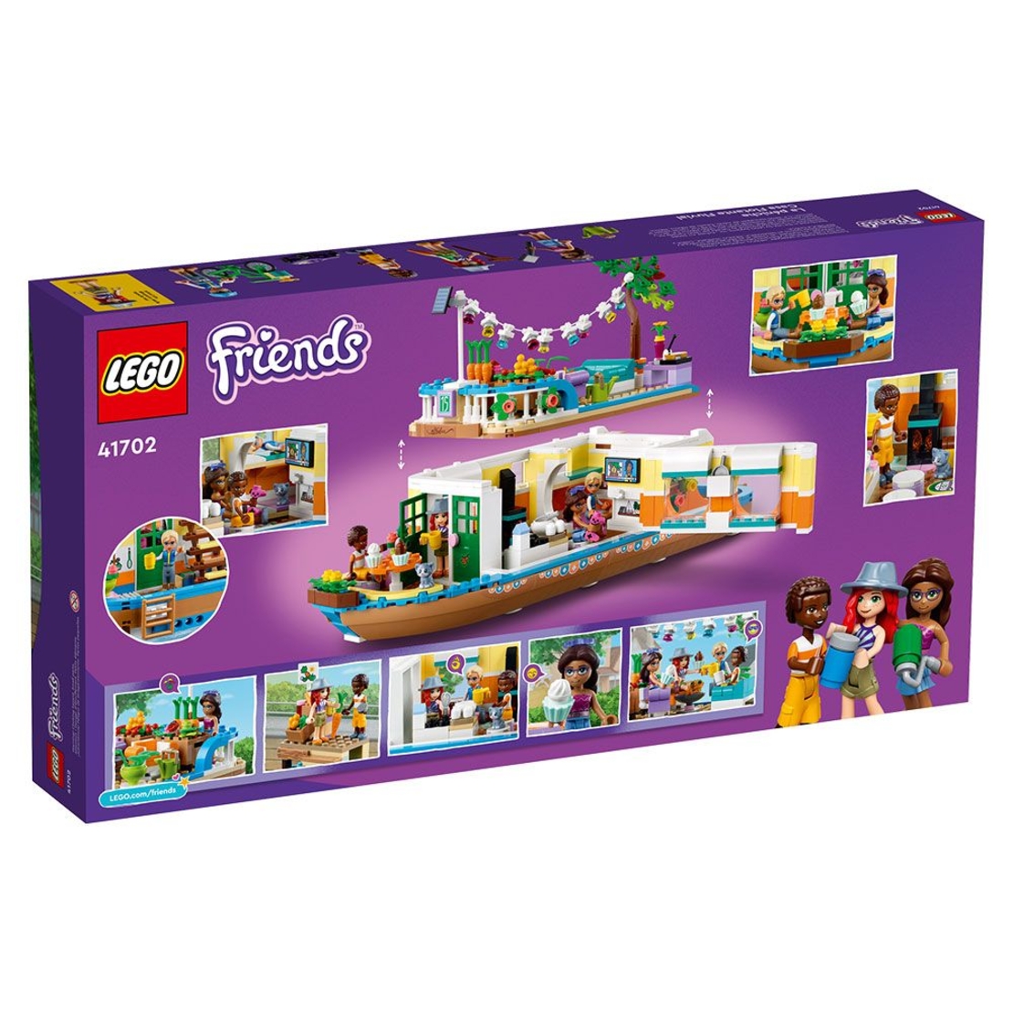 LEGO® Friends Къща лодка на канала 41702