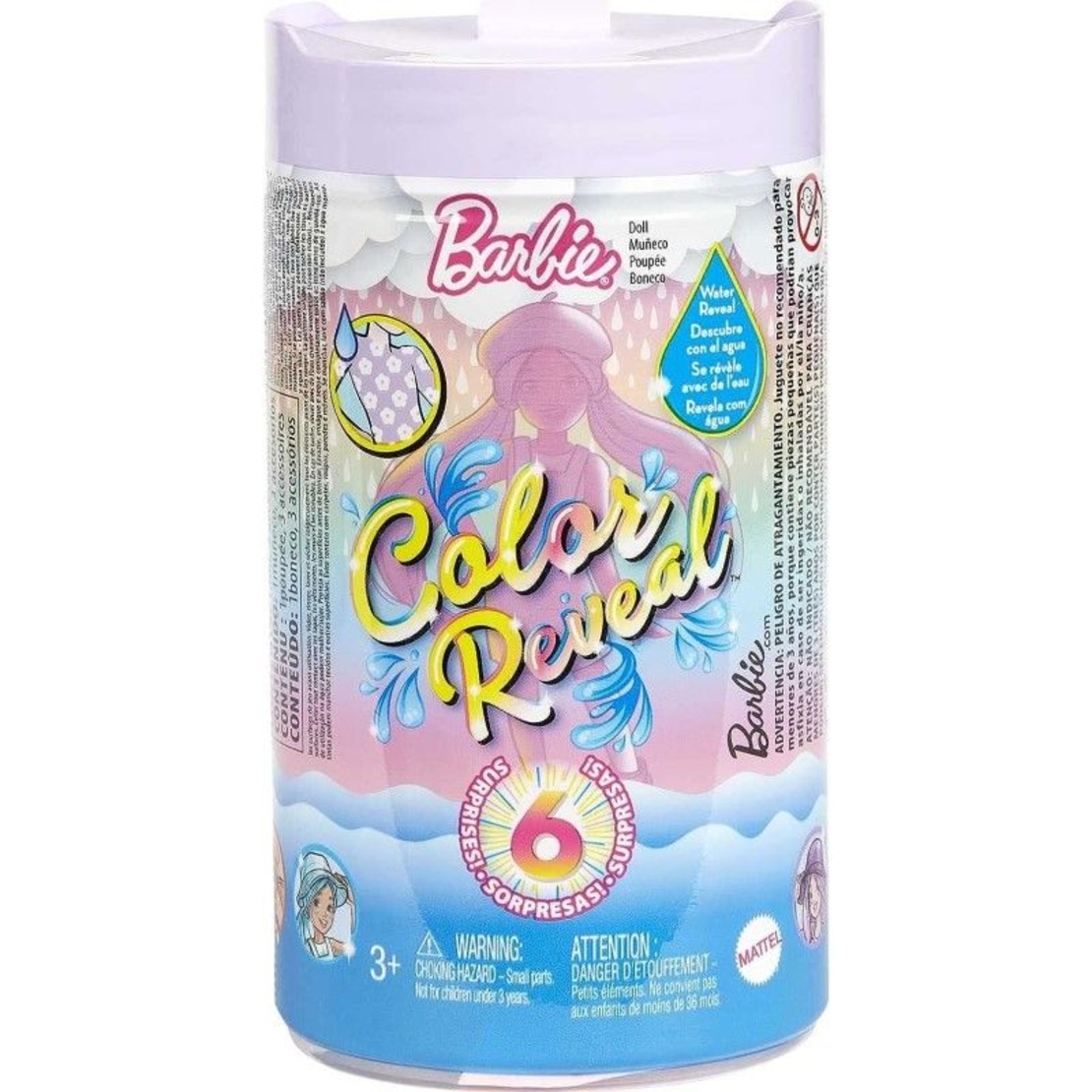 Кукла Mattel Barbie Color Reveal Sunshine And Sprinkles Chelsea Кукла изненада