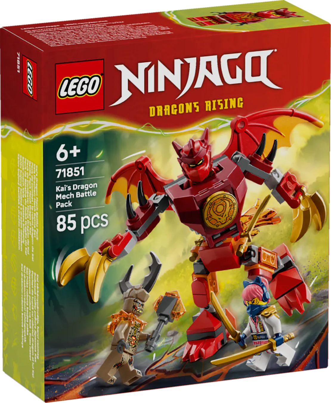 LEGO® NINJAGO® Драконов робот на Кай боен пакет 71851