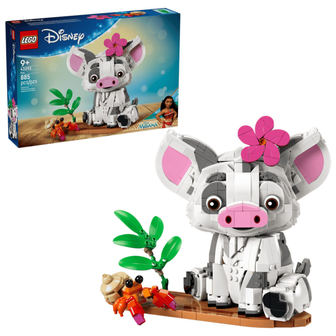 LEGO® Disney Смелата Ваяна Пуа 43292