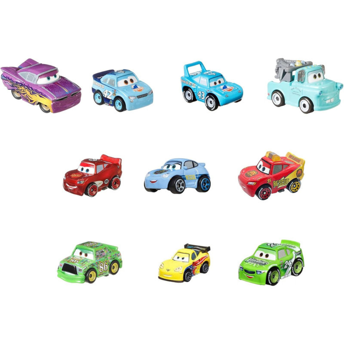 Метална количка Mattel Disney Cars Mini Racers, GKF65