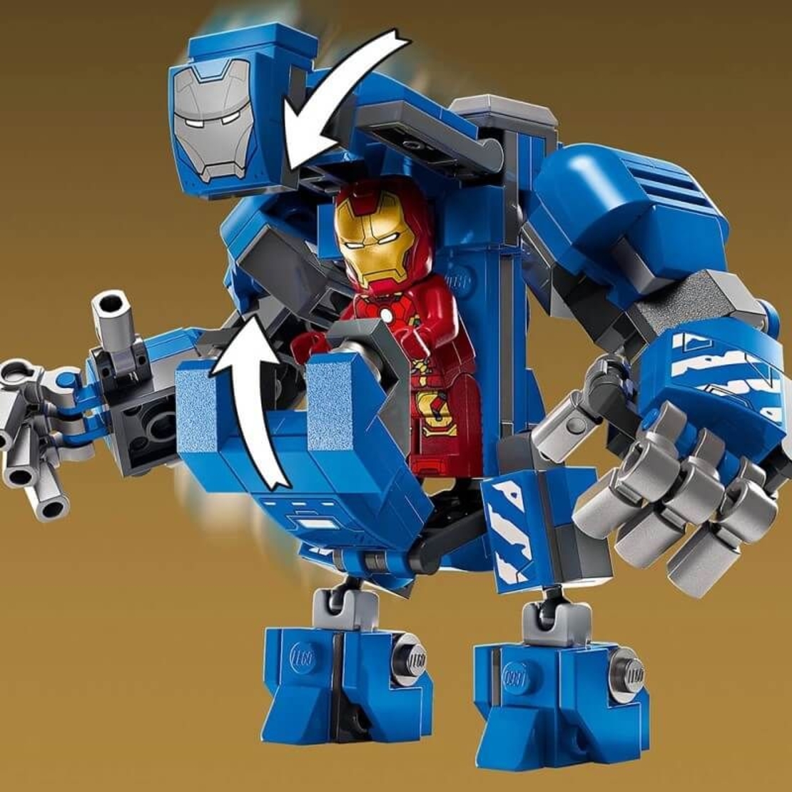 LEGO® Marvel Лабораторията на Железния човек, 76315