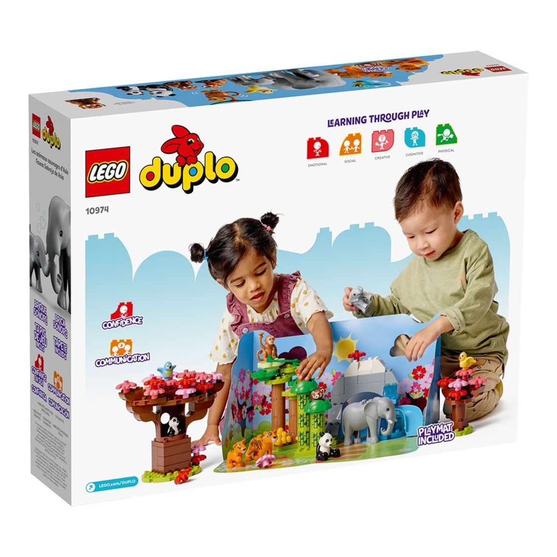 LEGO® DUPLO® Дивите животни на Азия 10974
