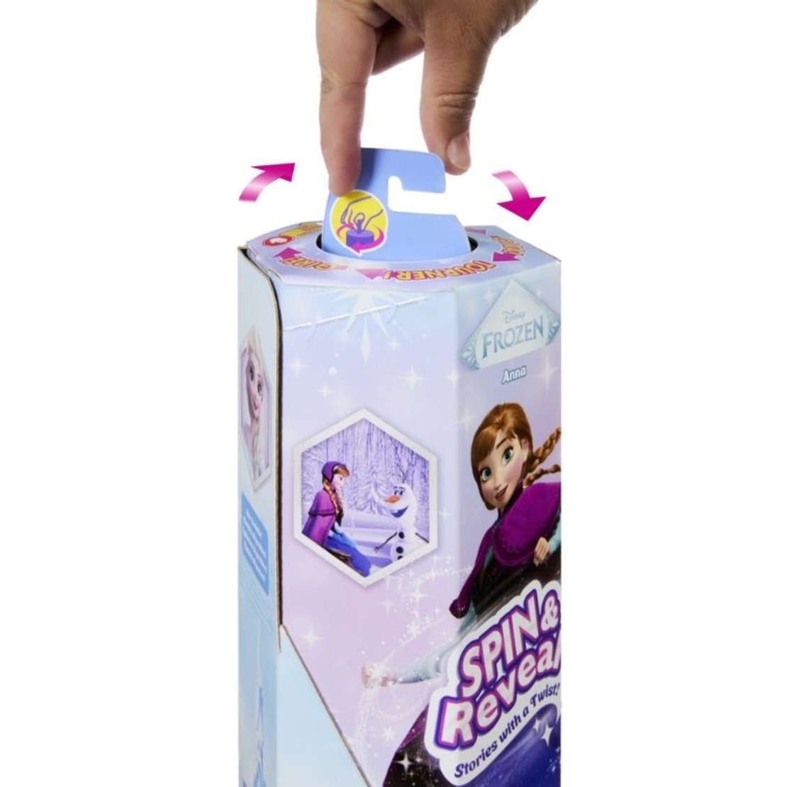 Кукла Mattel Disney Frozen Anna Spin & Reveal, с аксесоари