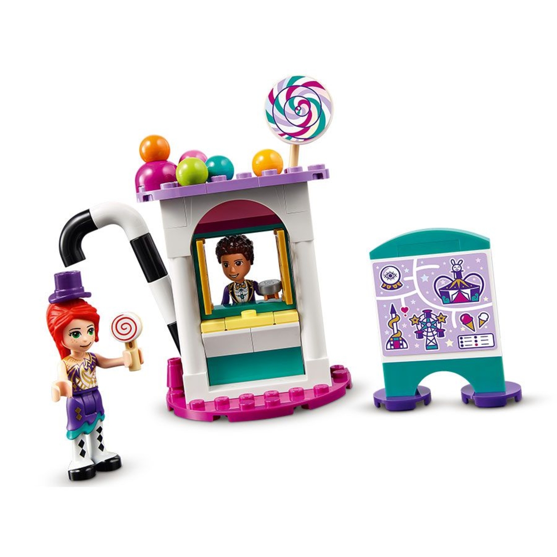 LEGO® Friends Магическо виенско колело и пързалка 41689