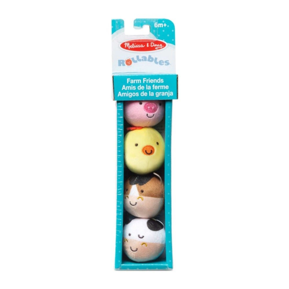 Бебешки плюшени играчки Melissa and Doug Rollables Farm Friends 30734