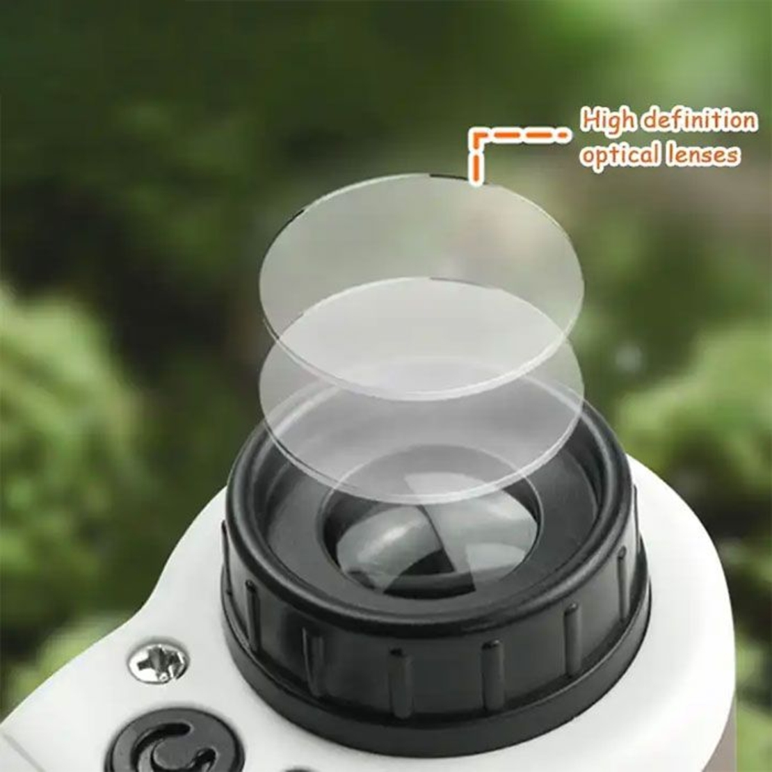 Детски микроскоп Raya Toys Метален, със светлина, с аксесоари, увеличение от 100 до 250 пъти