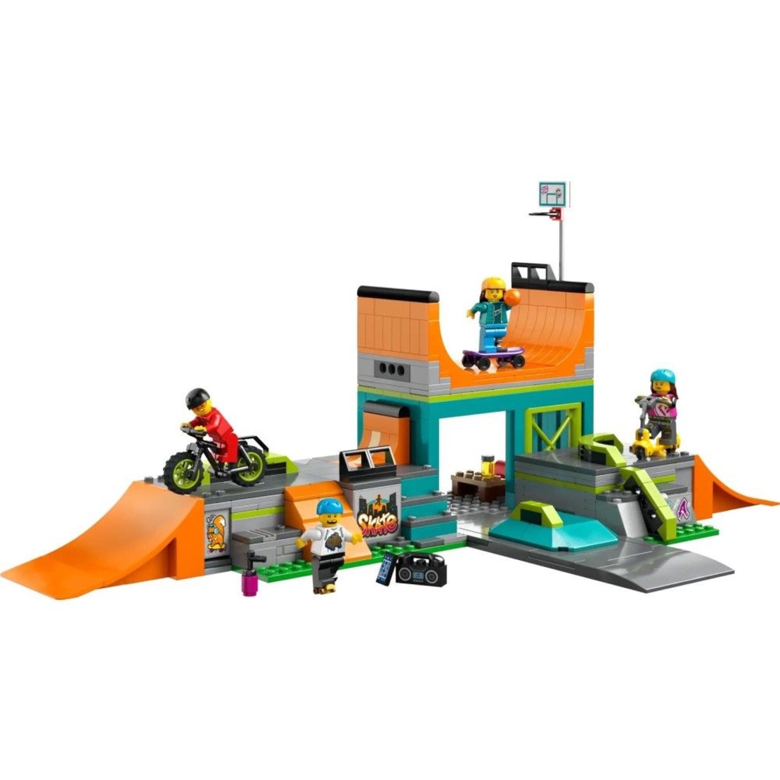 LEGO® City Скейтпарк на улицата 60364