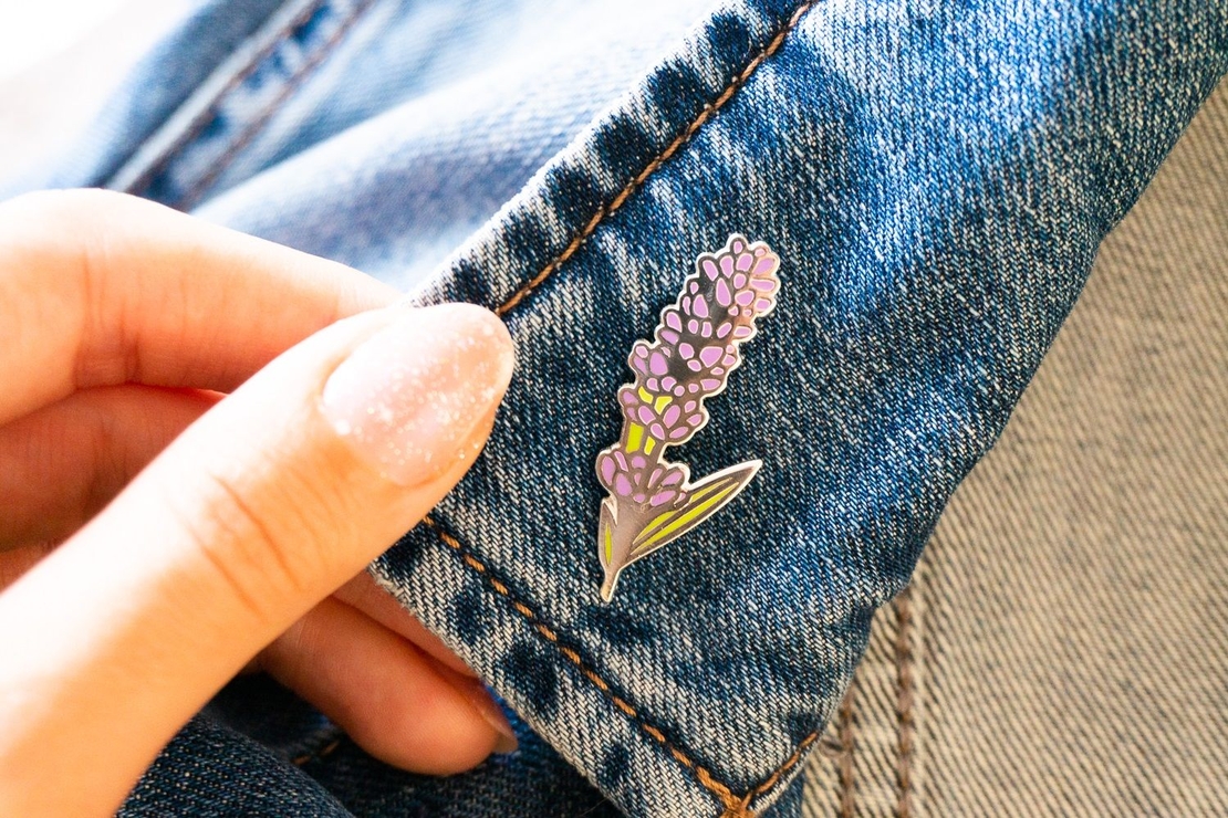 Значка - Пин - Creative Goodie - Lavender