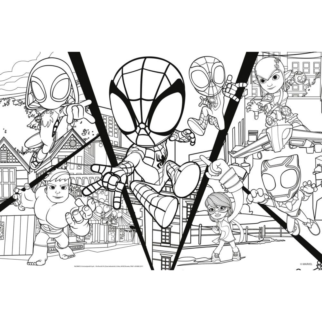 Детски пъзел Lisciani Marvel Spidey Let’s Challenge 24 ч.