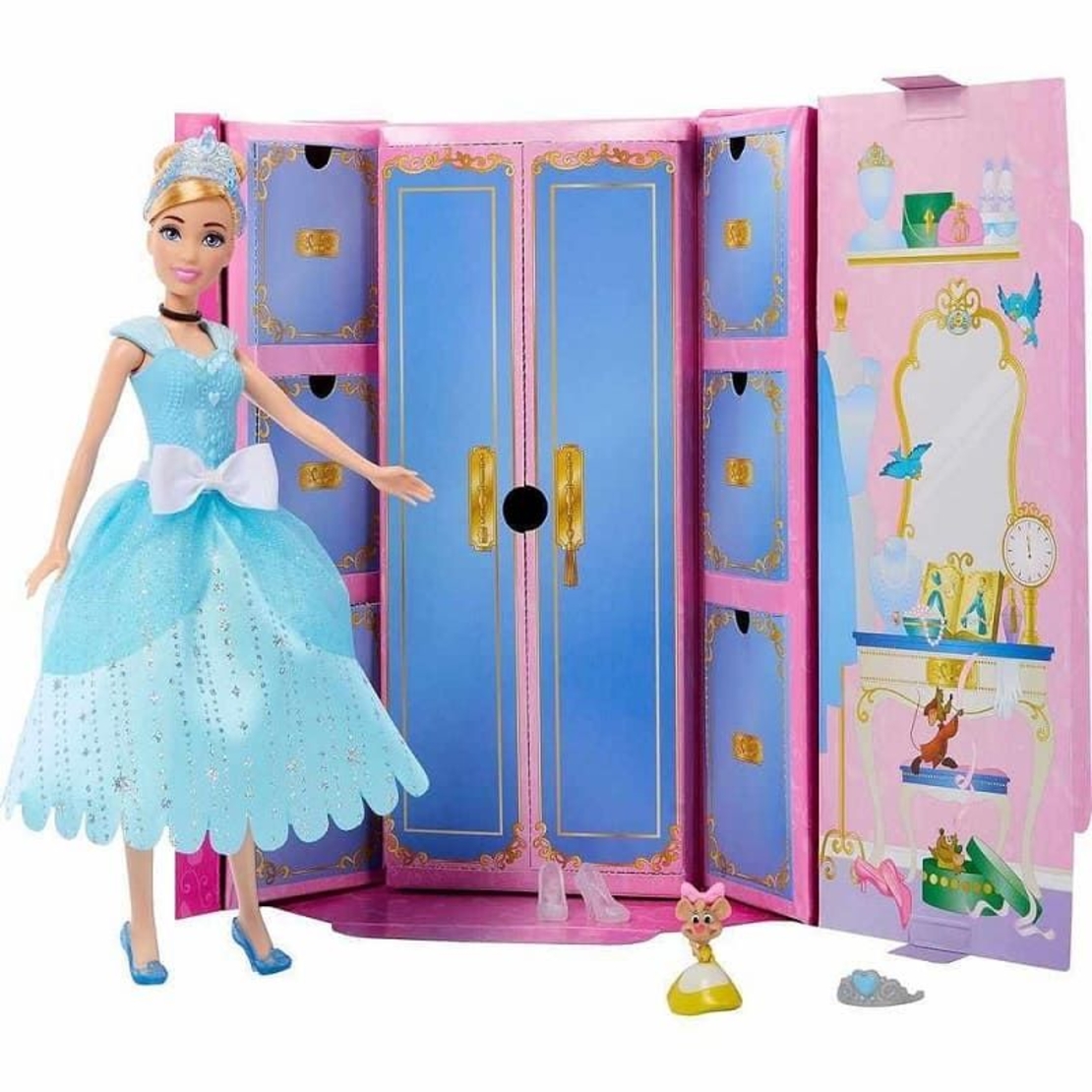 Кукла с аксесоари Hasbro Disney Princess Cinderella Fashion Reveal 27 см.