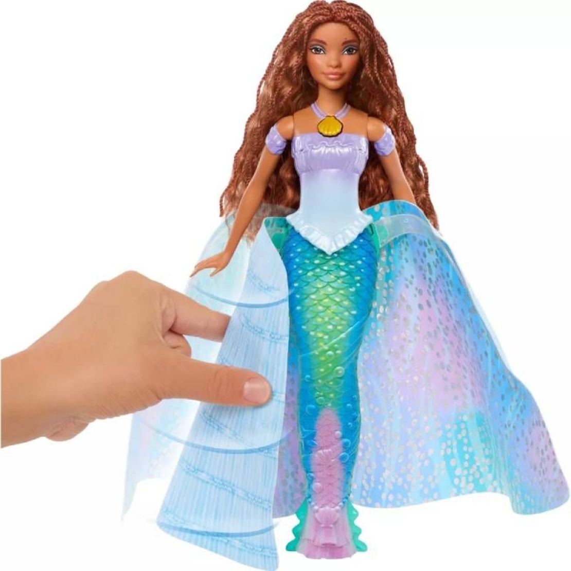 Кукла Mattel Disney The Little Mermaid Ариел, Трансформираща