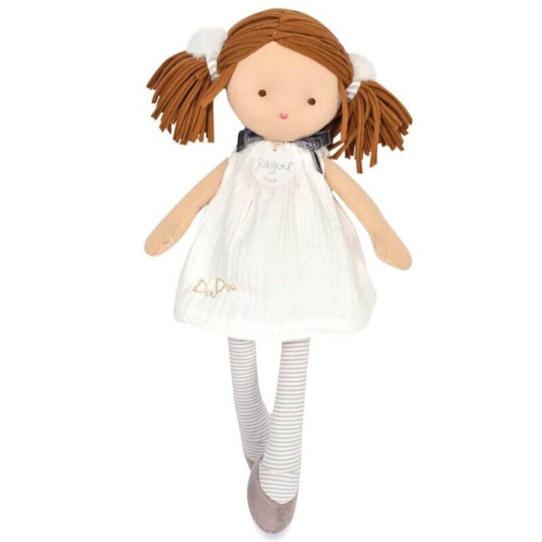 Плюшена играчка Doudou Nina кукла 30 см, JJ6011