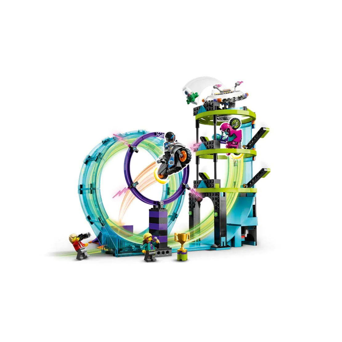 LEGO® City Stuntz Предизвикателство за съвършена каскада 60361