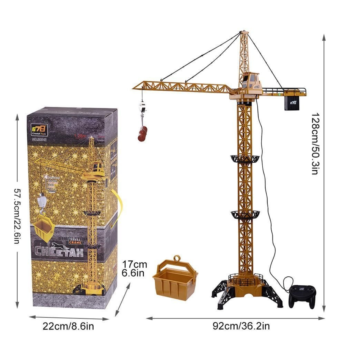 Детски кран с дистанционно Raya Toys