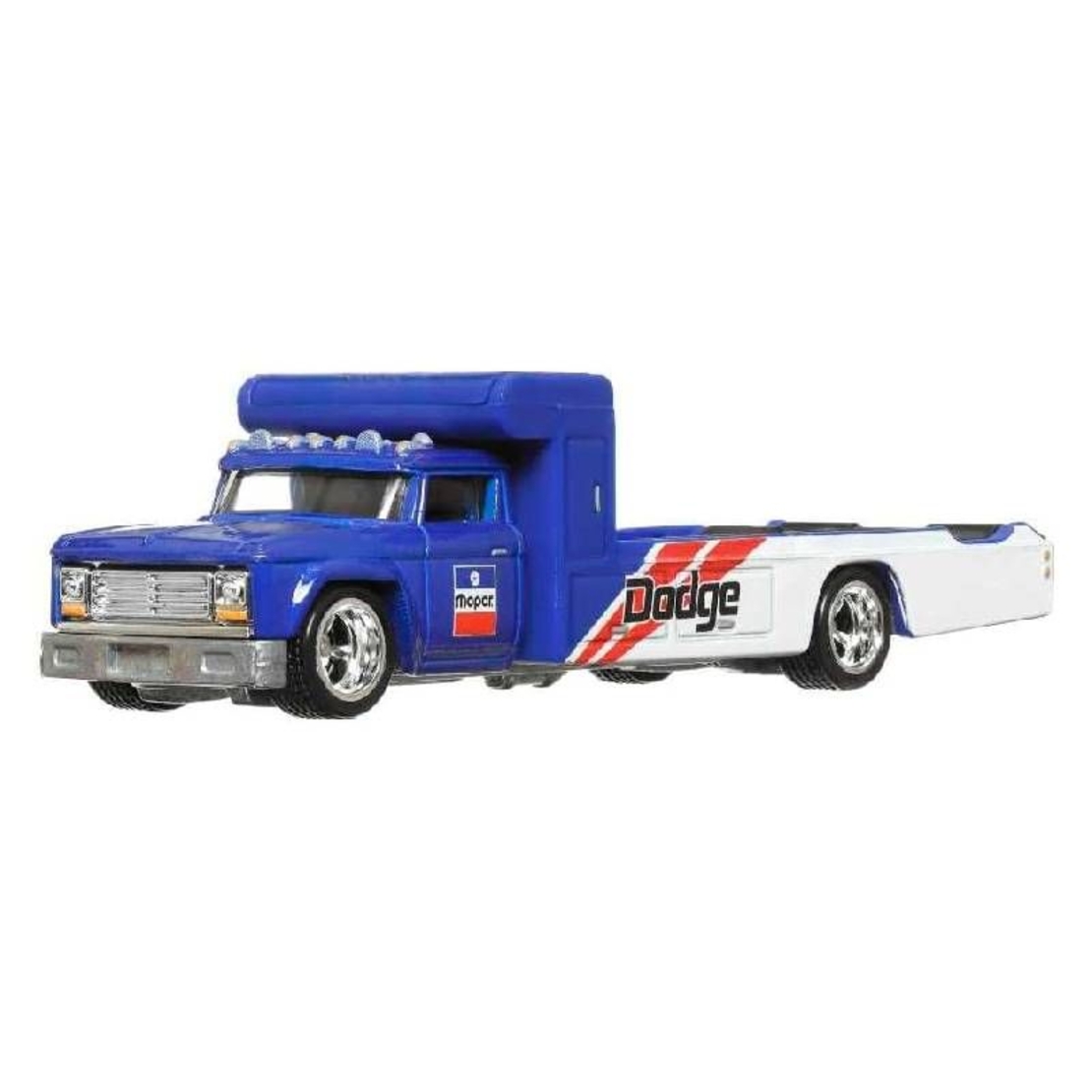 Комплект детска кола и влекач Mattel Hot Wheels `80 Dodge Macho Power Wagon & Retro Rig