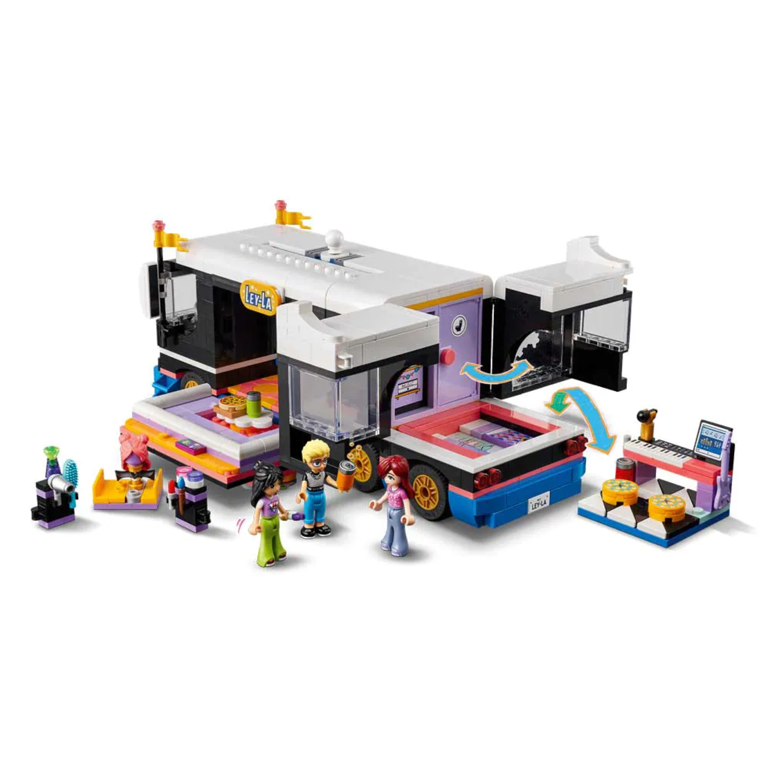 LEGO® Friends Бус за турне на поп звезди 42619