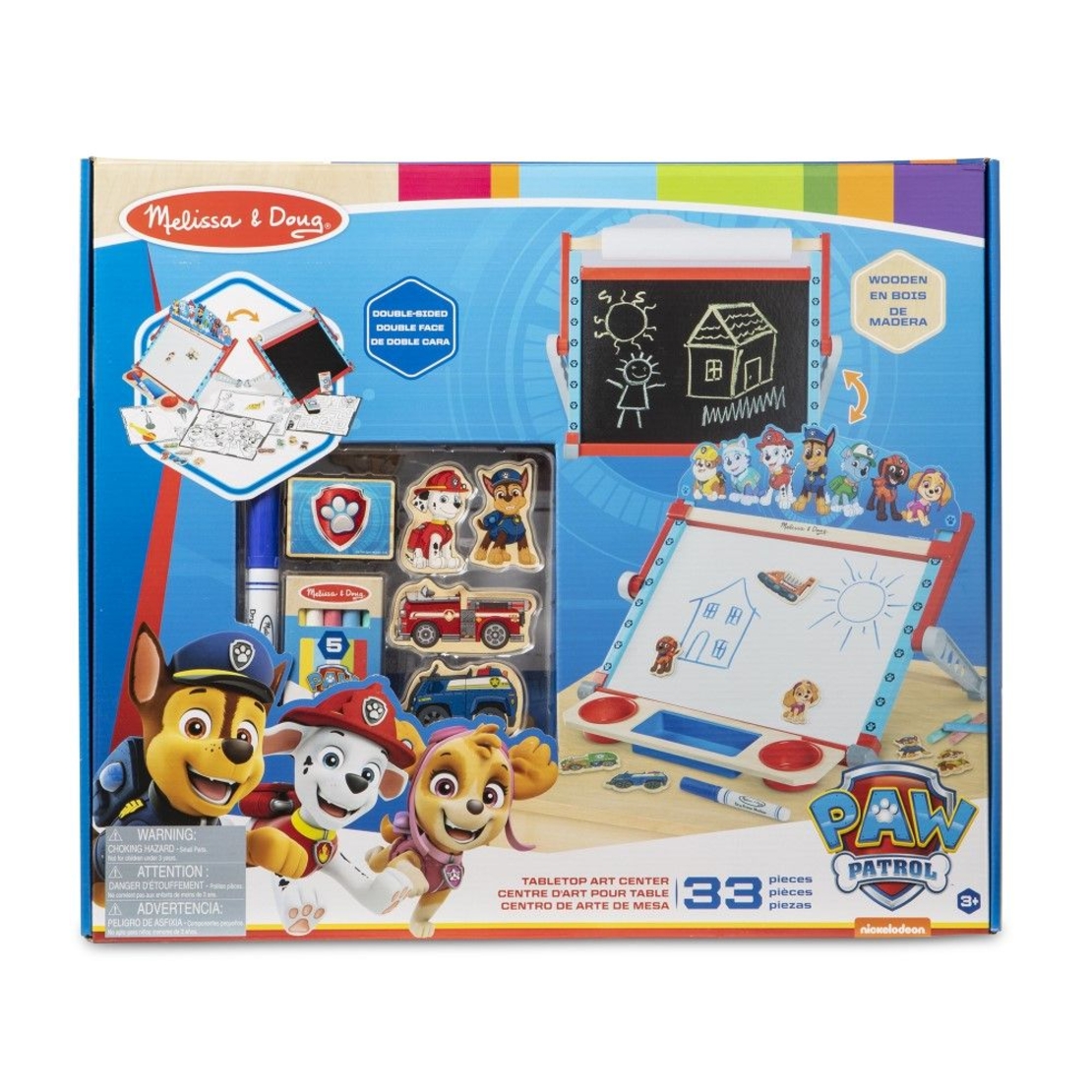 Детска дъска за рисуване Melissa and Doug Paw Patrol 33 части, 33274