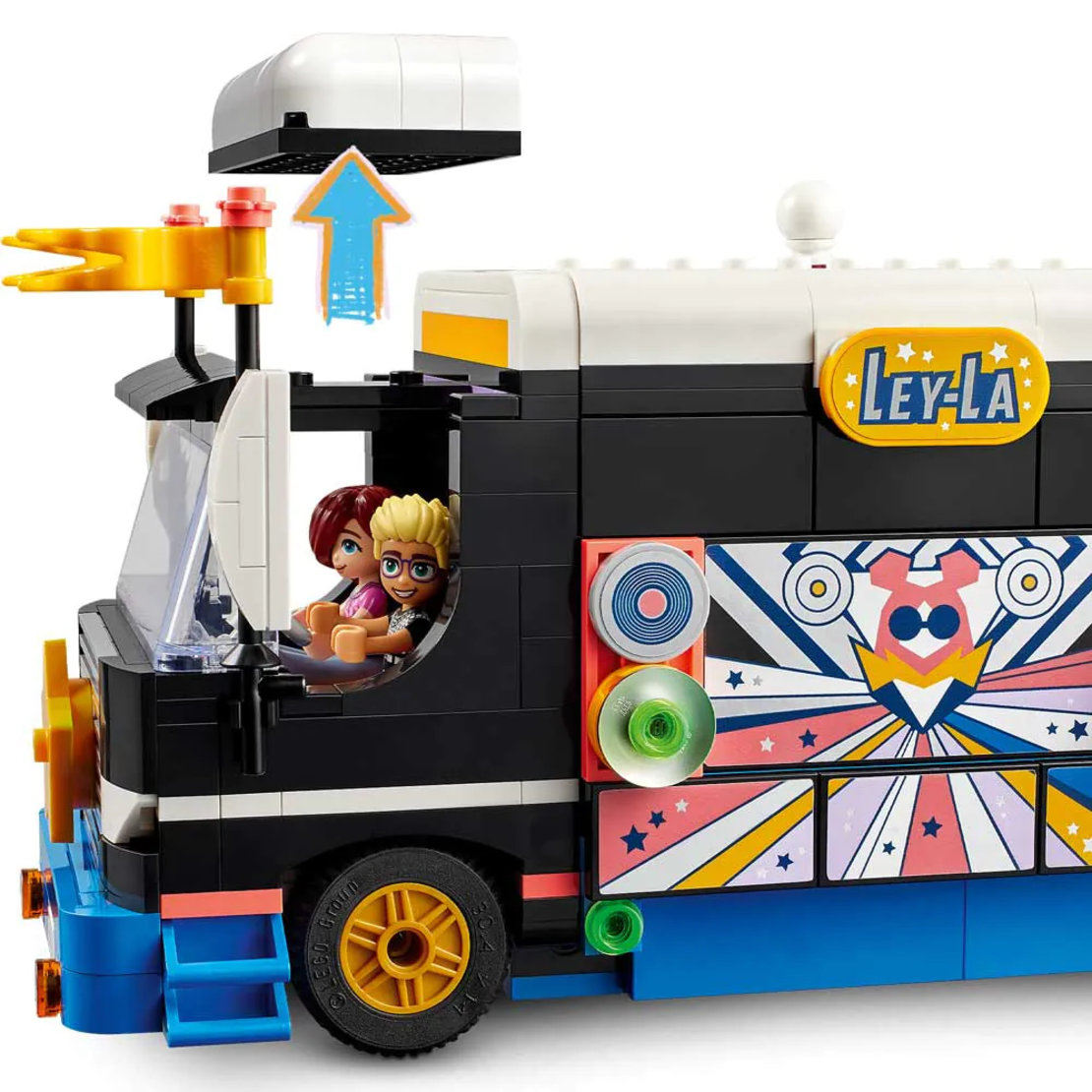 LEGO® Friends Бус за турне на поп звезди 42619