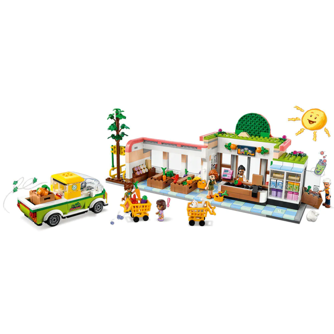 LEGO® Friends Био магазин за хранителни стоки 41729