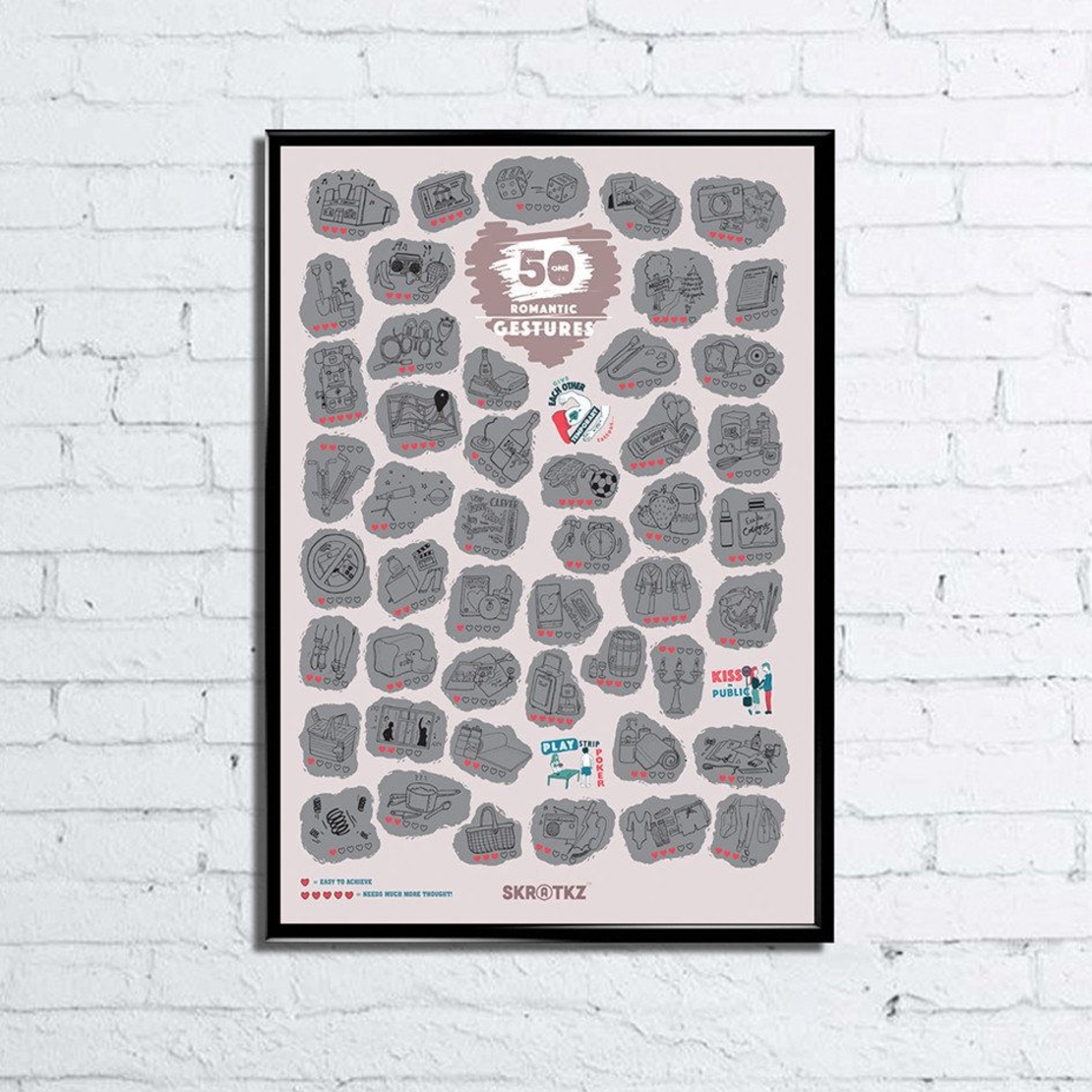 Постер 51 романтични жеста