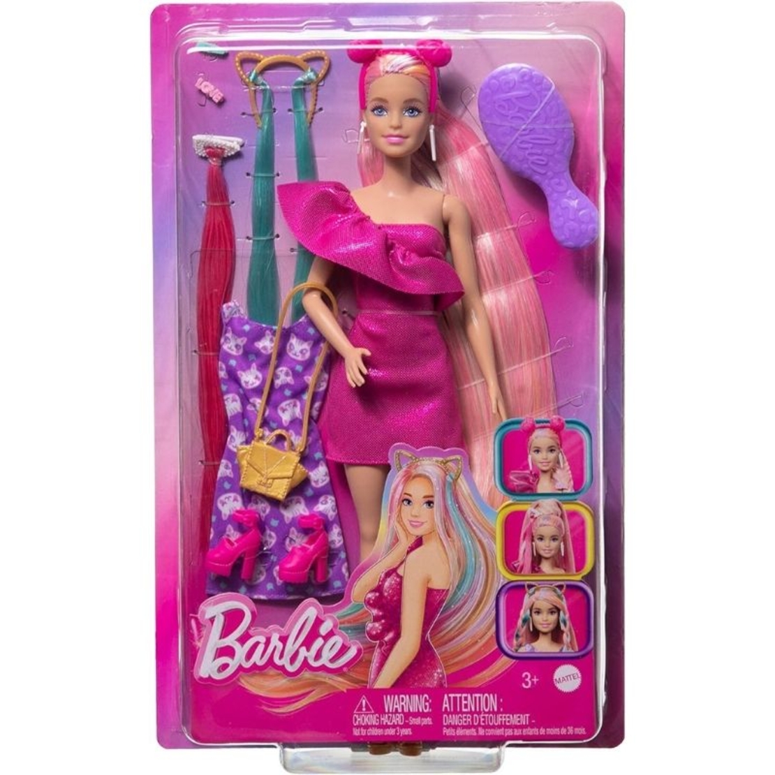 Кукла Mattel Barbie Fun & Fancy Hair, с аксесоари