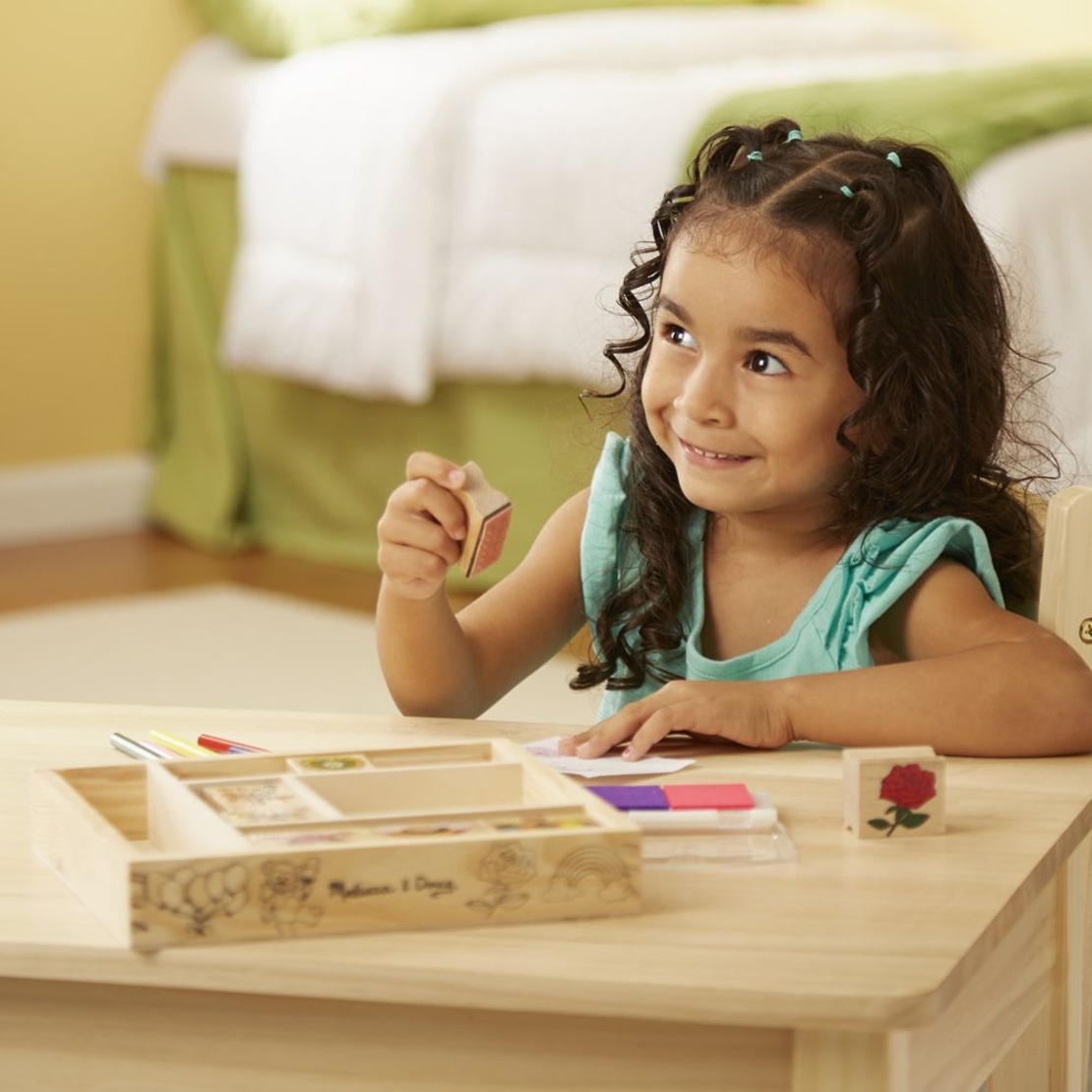 Дървени печати Melissa and Doug Приятелство 11632
