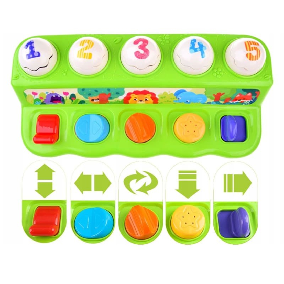 Интерактивна игра Raya Toys Активити с животни Джунгла