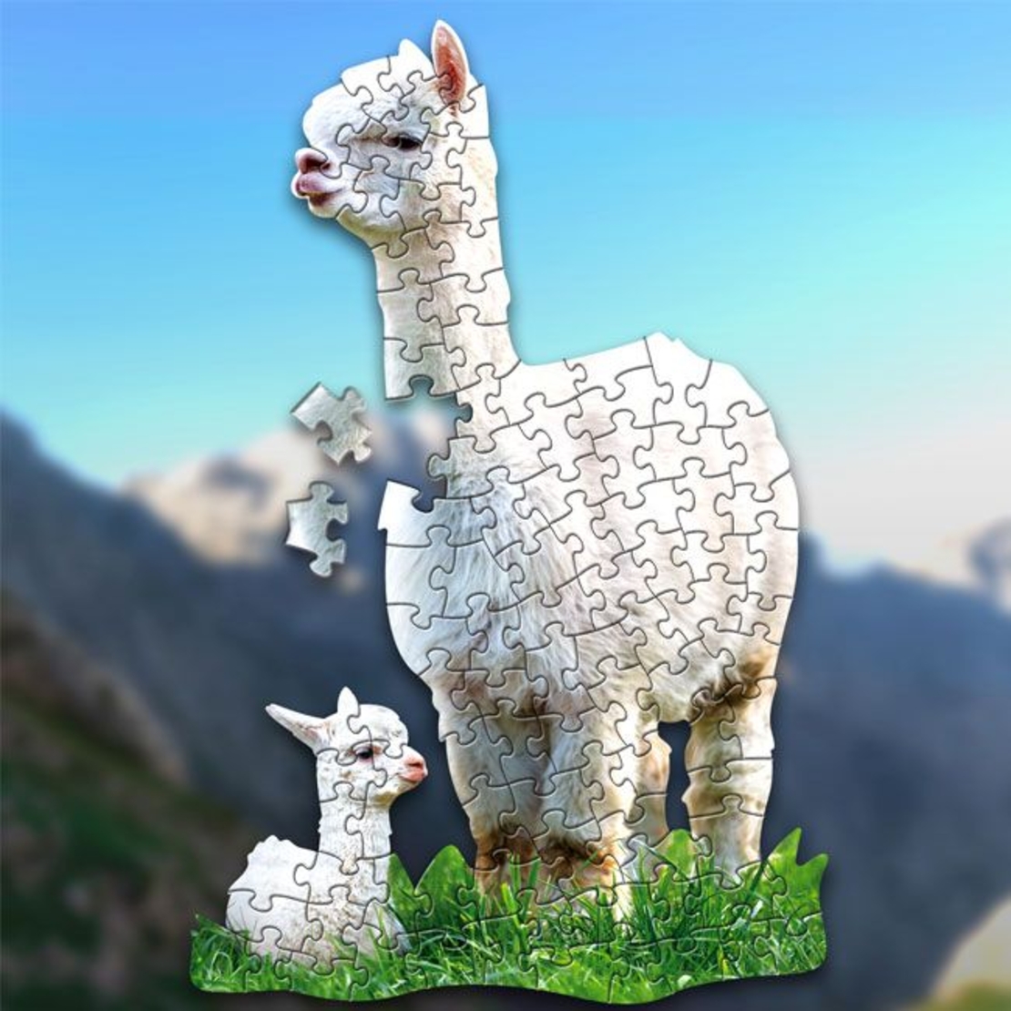 Пъзел Raya Toys Алпака, 100 ч.