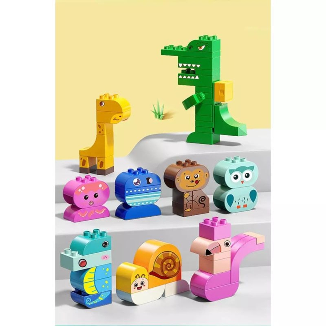 Конструктор Feelo Animal Party Slide, 211 ч.