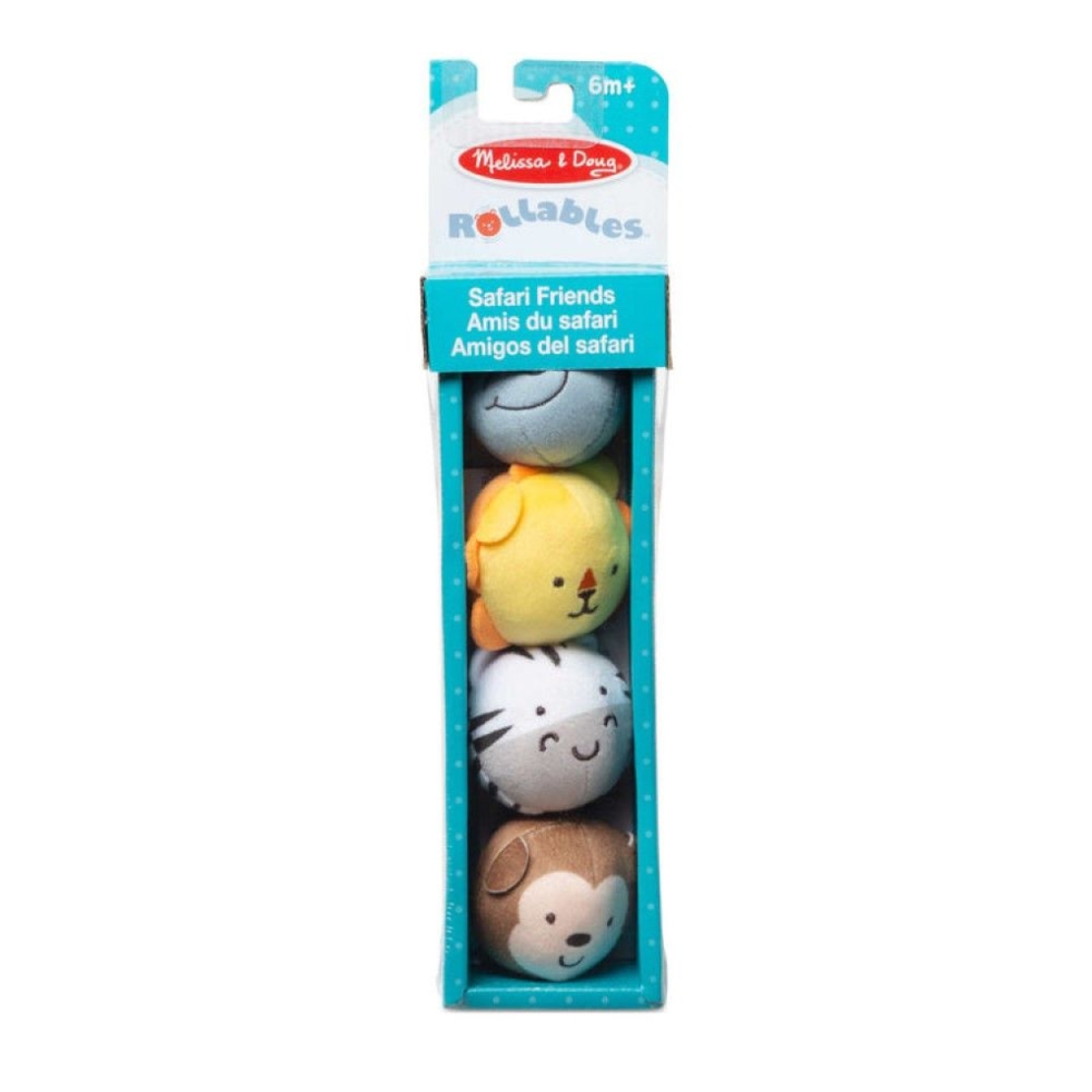 Бебешки плюшени играчки Melissa and Doug Rollables Safari Friends 30733