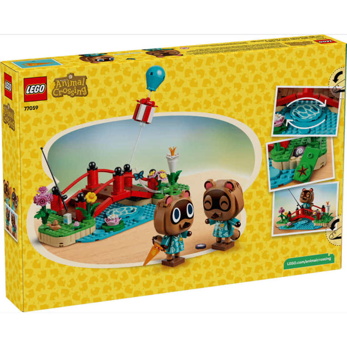 LEGO® Animal Crossing™ Забавен ден на Timmy и Tommy 77059
