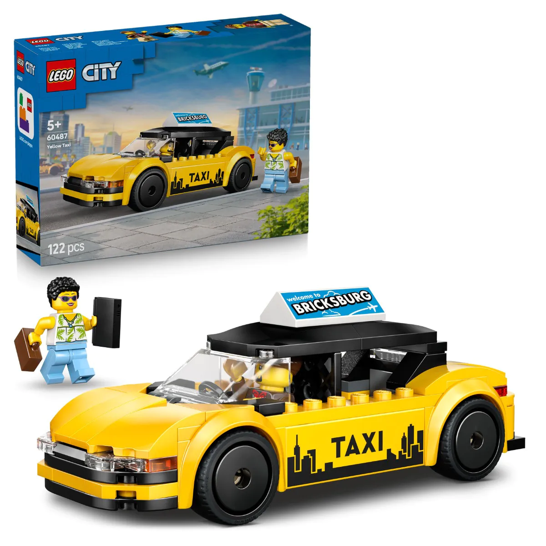LEGO® City Жълто такси 60487
