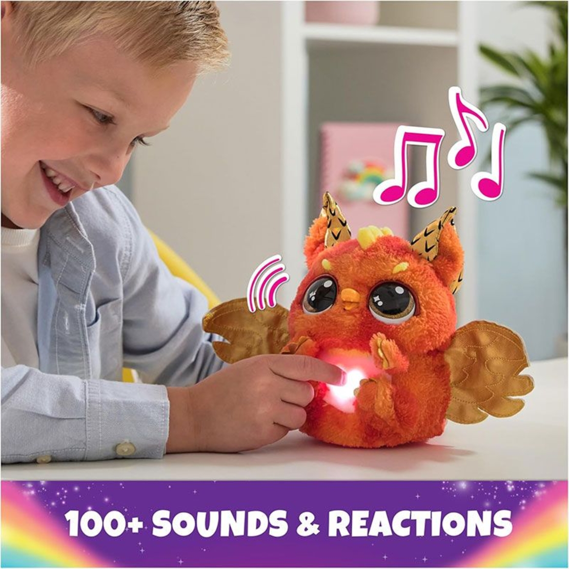 Интерактивна играчка изненада в яйце Spin Master Hatchimals Alive Mystery Hatch Draggle, със светлини и звуци