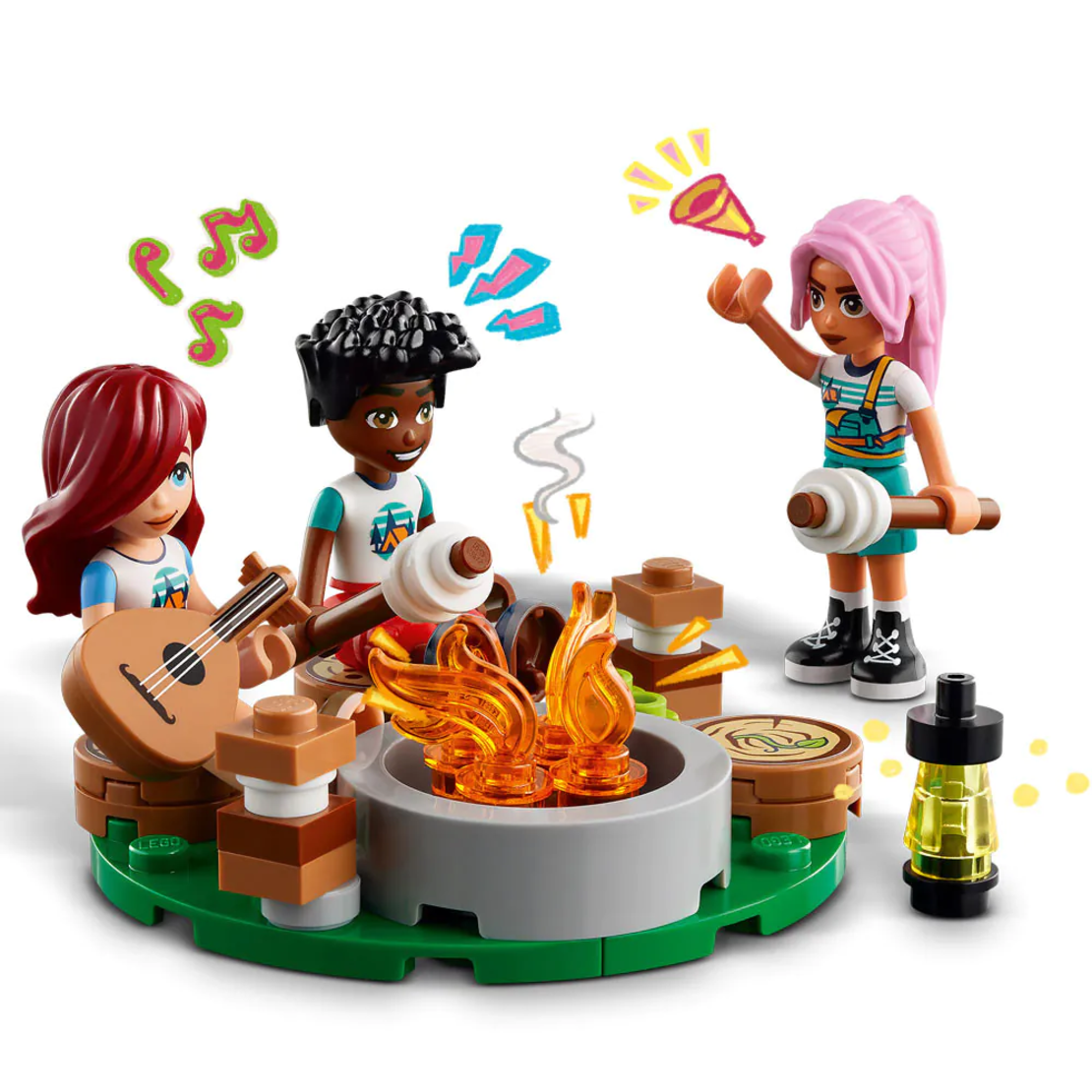 LEGO® Friends Лагер за приключения – уютните хижи 42624