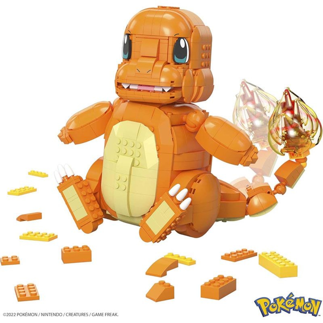 Конструктор Mattel Mega Construx Pokémon Jumbo Charmander, 750 части