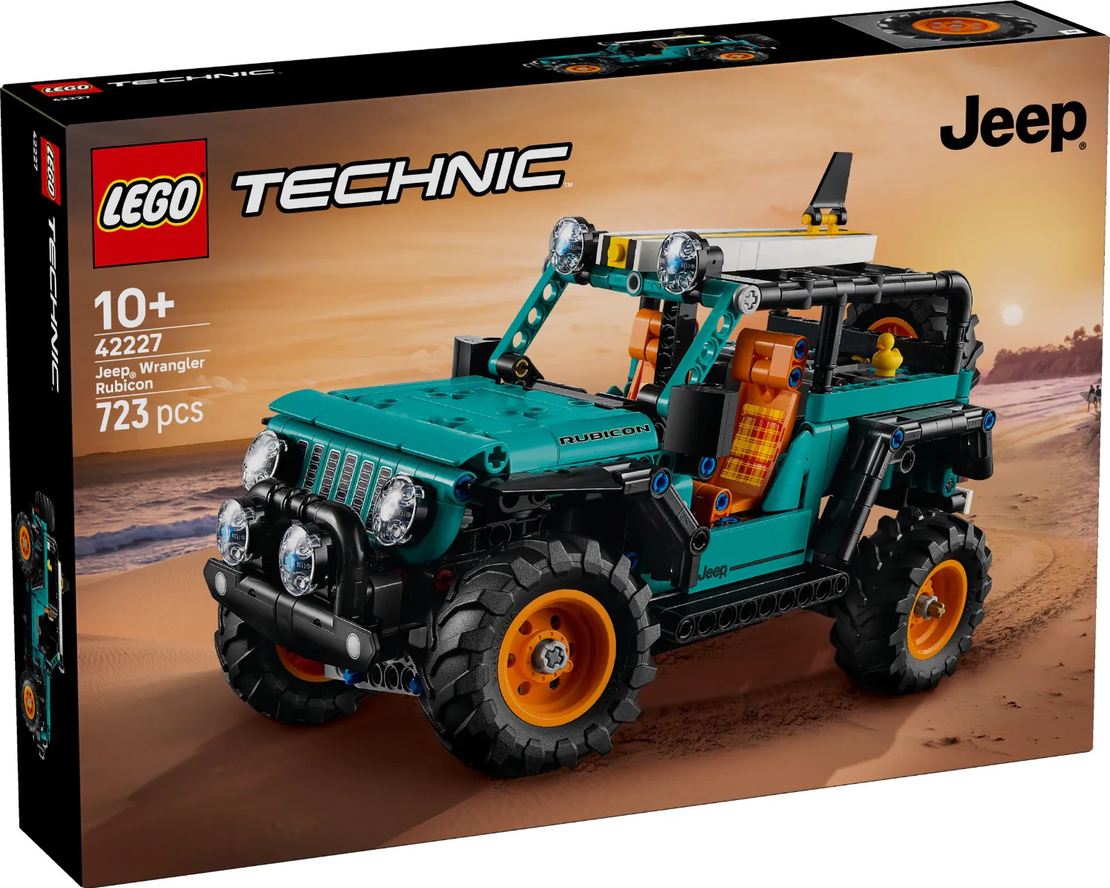 LEGO® Technic Джип Jeep Wrangler Rubicon SUV 42227