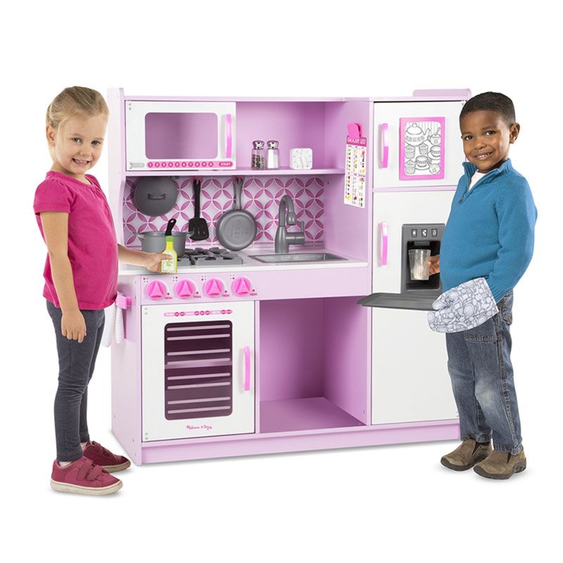 Дървена детска кухня Melissa and Doug Chef's Kitchen Cupcake