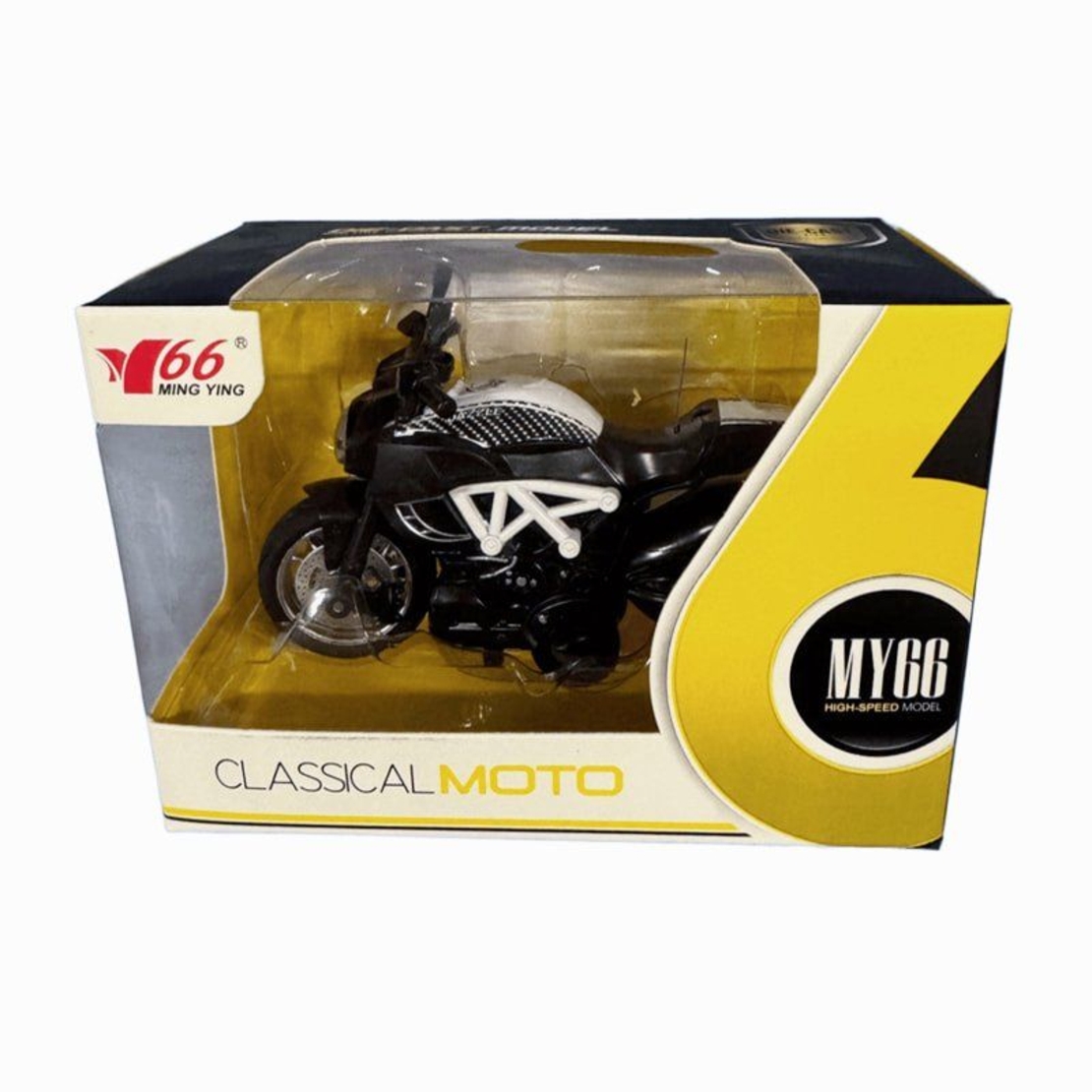Мотор Ducati Raya Toys Classical moto, със звук и светлина, 1:14