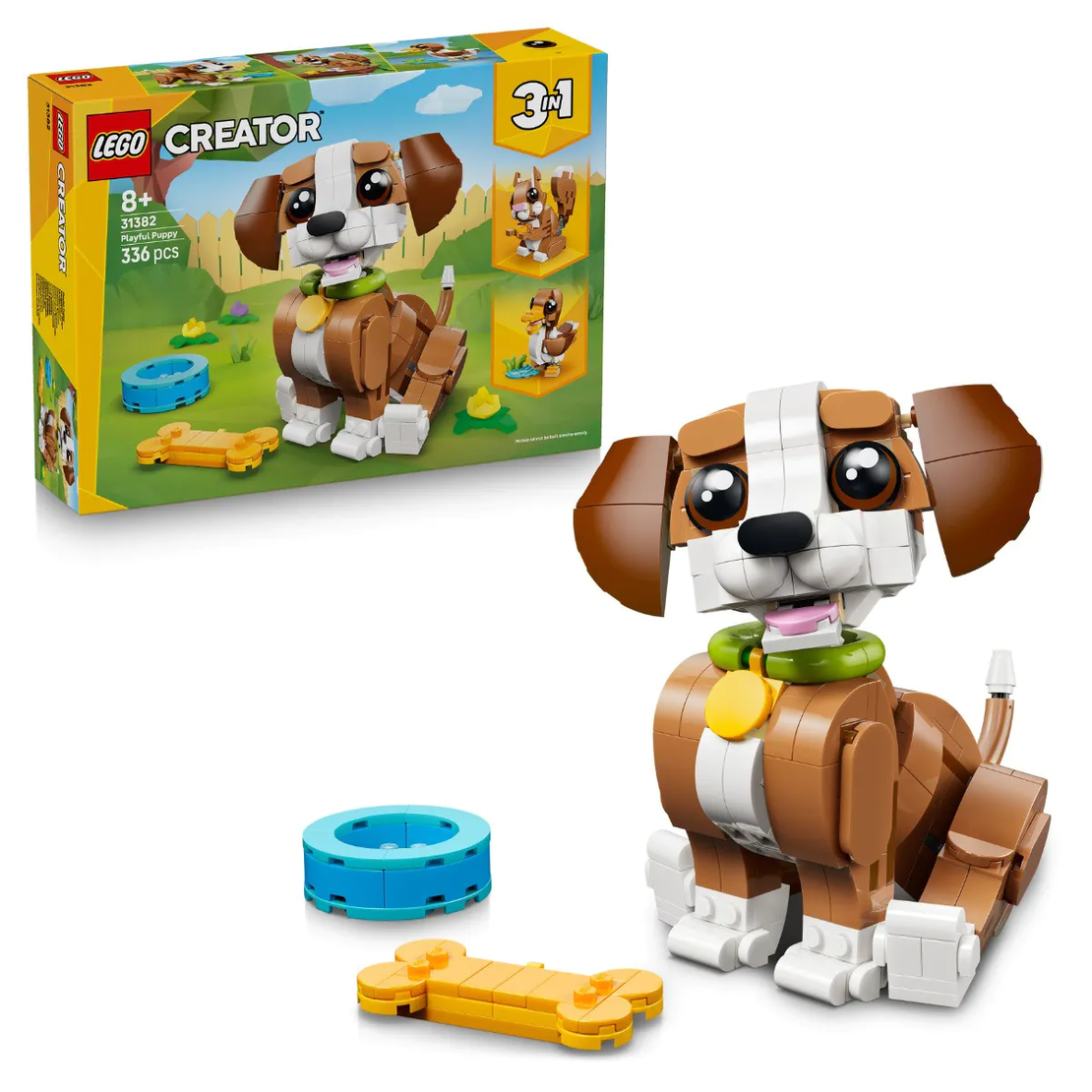 LEGO® Creator Сладки животни игриво кученце 31382