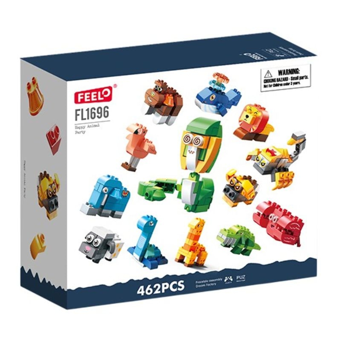 Конструктор Feelo Animal Party, 462 ч.