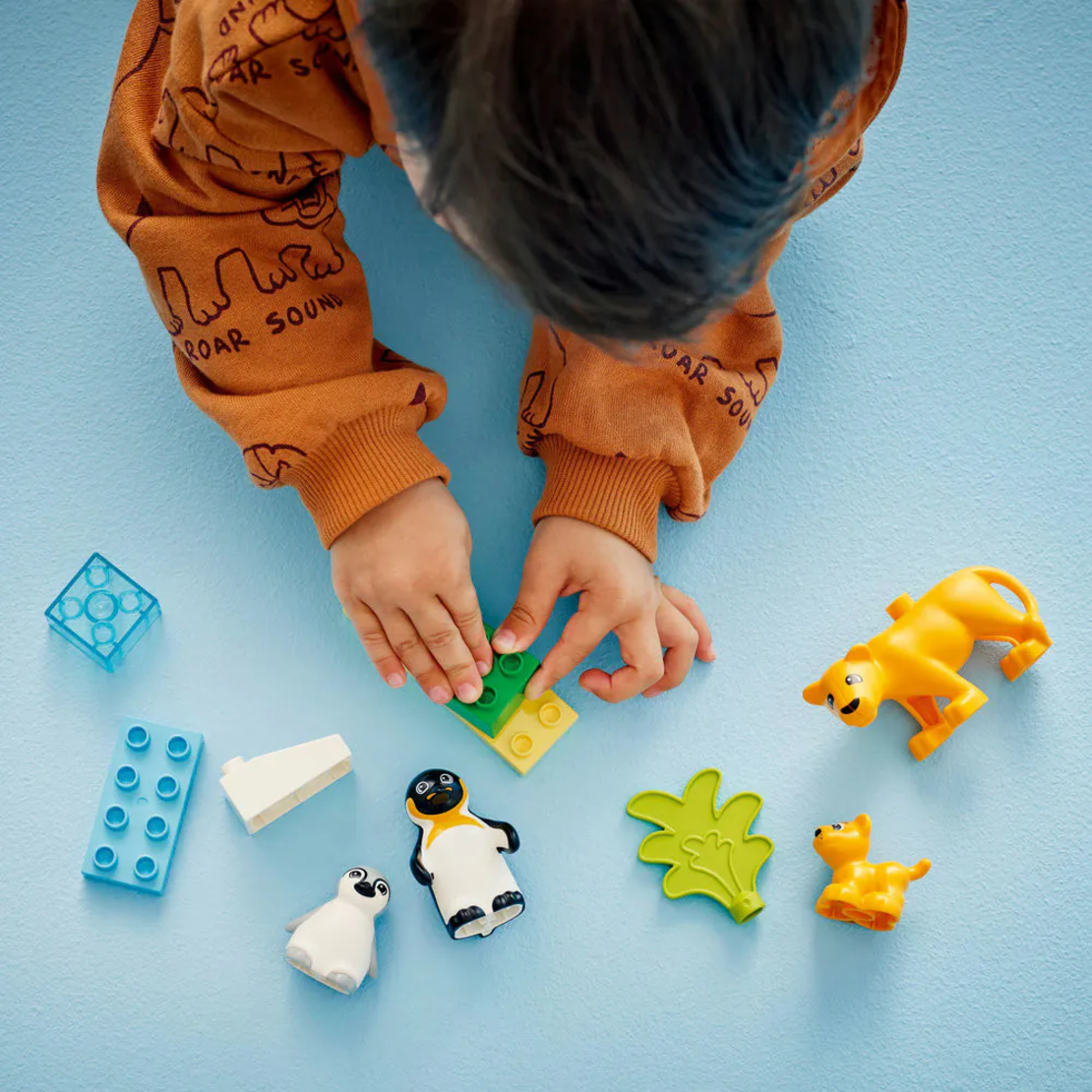 LEGO® DUPLO® Семействата на дивите животни 10442