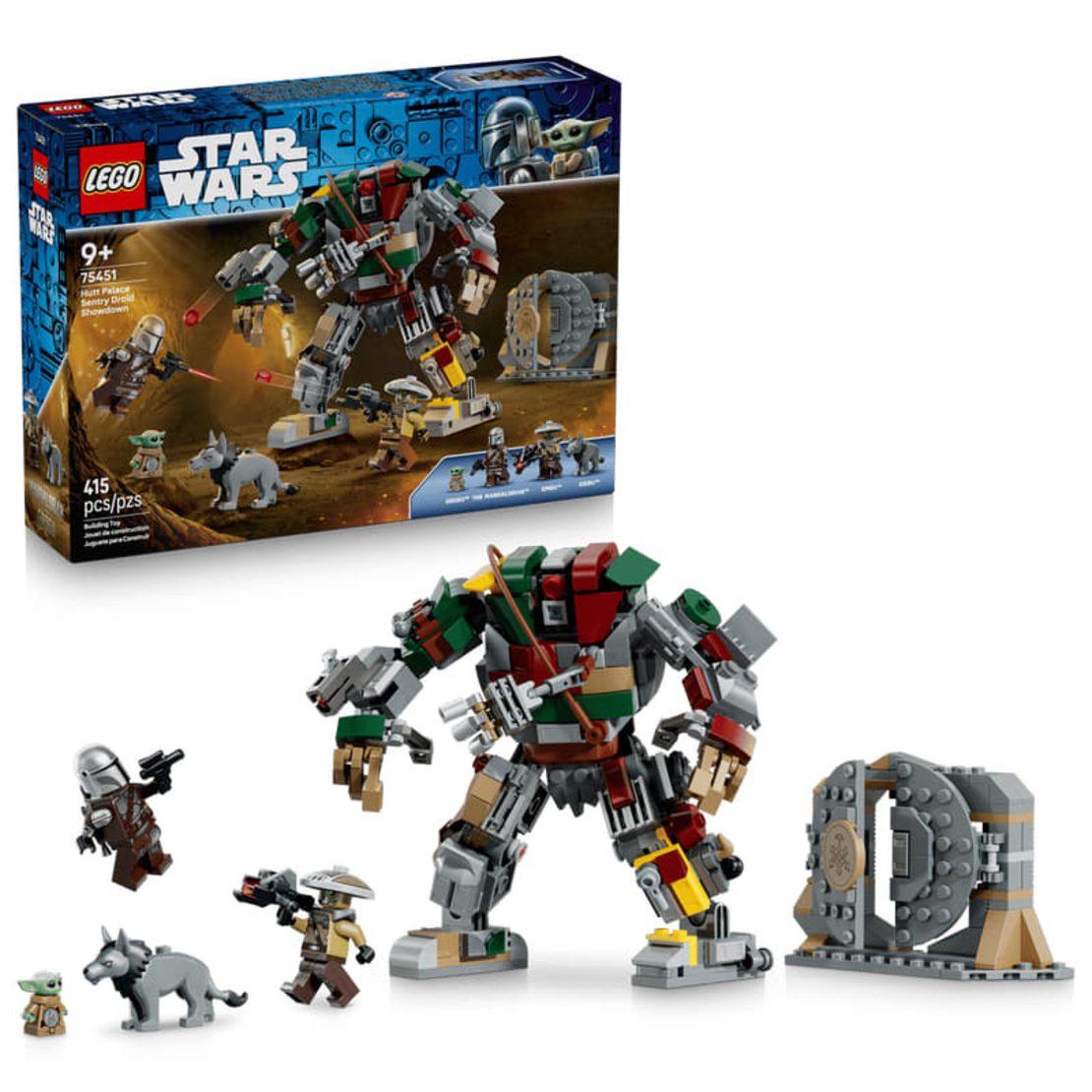 LEGO® Star Wars™ Сблъсък с дроид пазач в двореца на Хът 75451