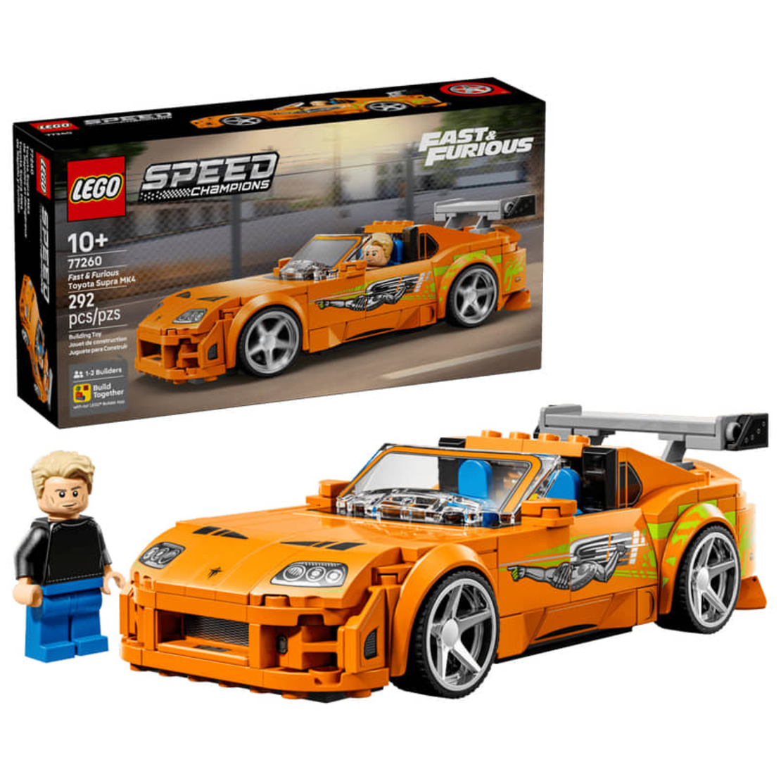 LEGO® Speed Champions Бързи и яростни Toyota Supra MK4 77260