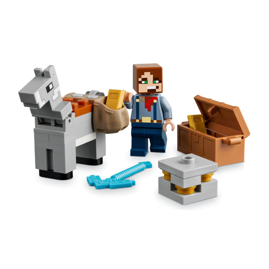 LEGO® Minecraft® Миньорска шахта в неплодородните земи 21263