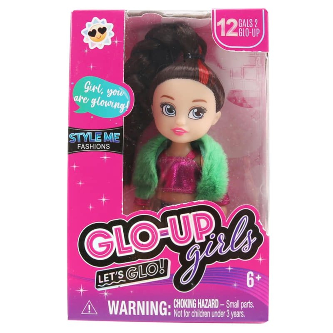 Мини кукла Raya Toys GLO-UP Girls Let`s Glo!