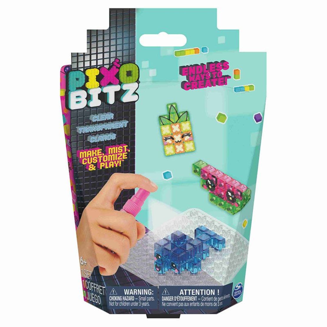 Творчески комплект Spin Master PixoBitz Clear Pack