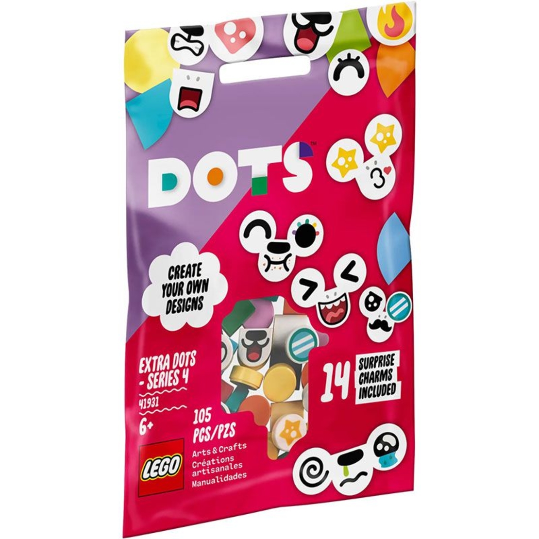 Аксесоари за гривна LEGO® DOTS Series 4 41931
