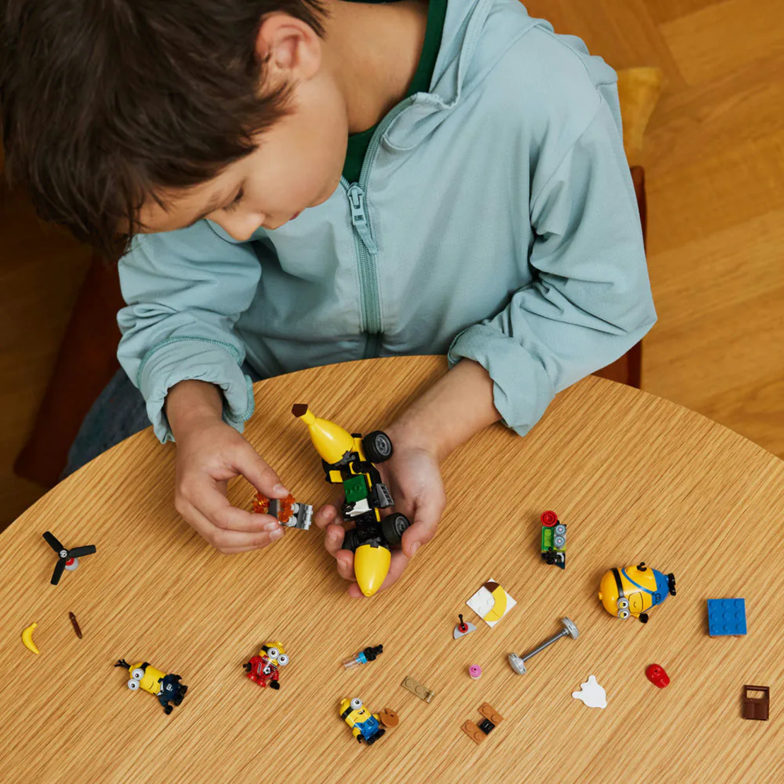 LEGO® Despicable Me Миньони и кола банан 75580